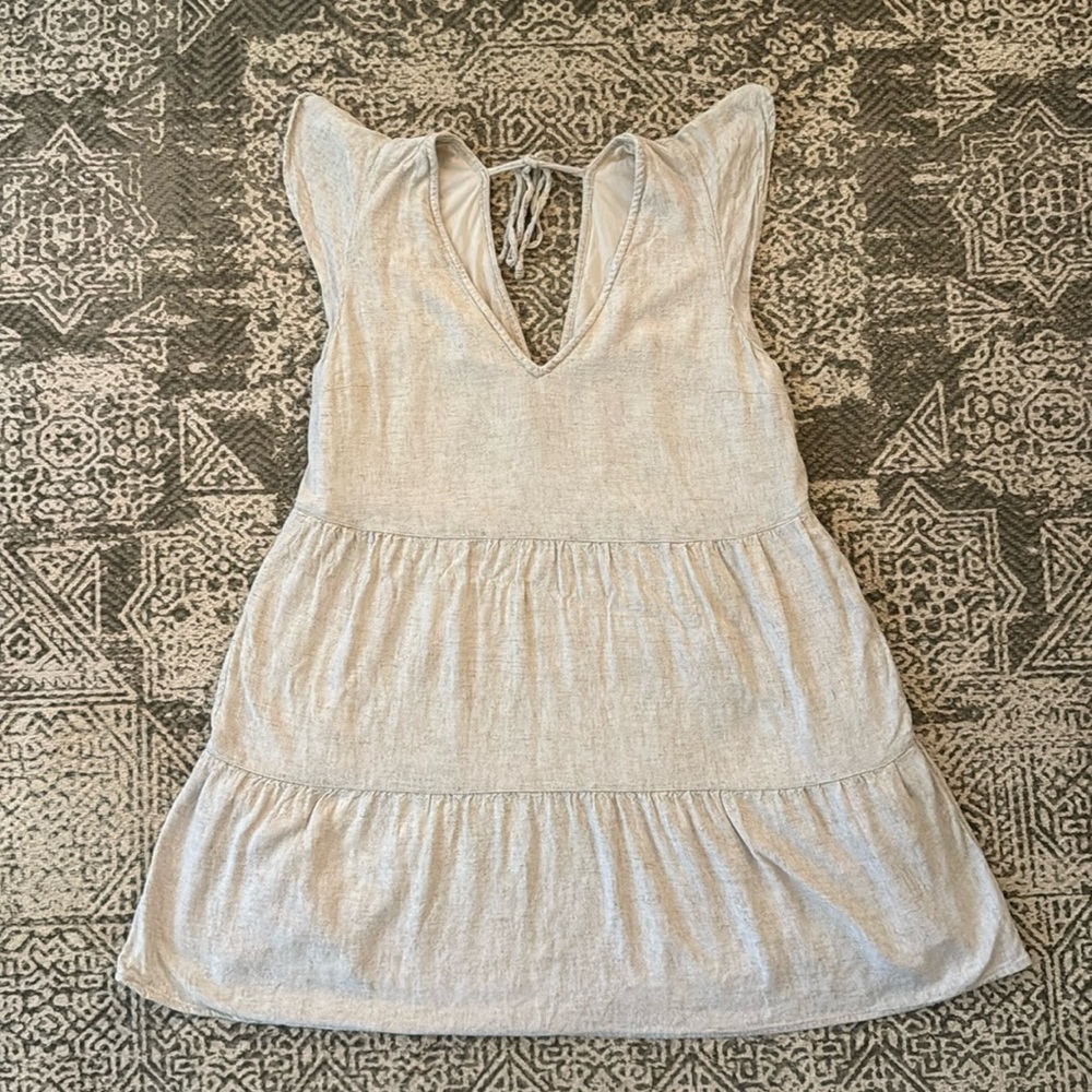 Abercrombie & Fitch Linen Sun Dress